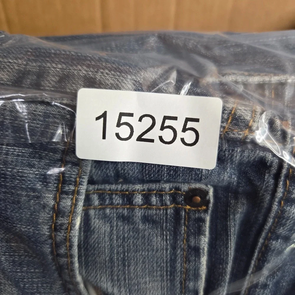 Levi's 559 Jeans Men's Size 34x32 Blue Fade Denim Straight Leg Fit‎ Distressed